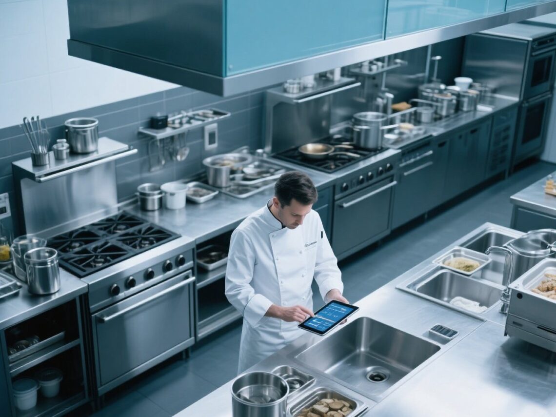 Smart Kitchen 2025: Dapur Terhubung IoT yang Atur Belanja dan Masak Otomatis